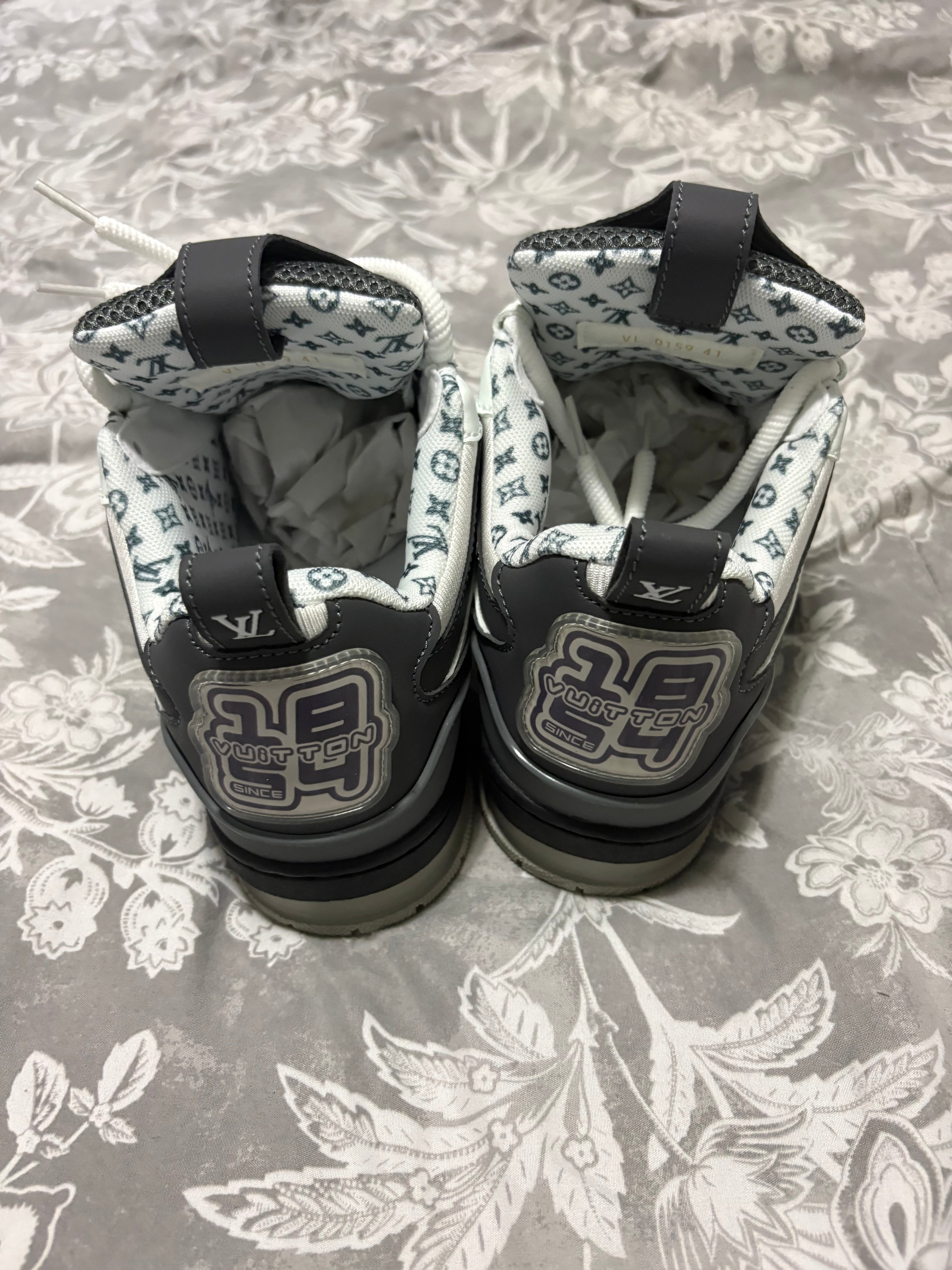 Louis Vuitton Skate Sneaker Grey & White – Men's