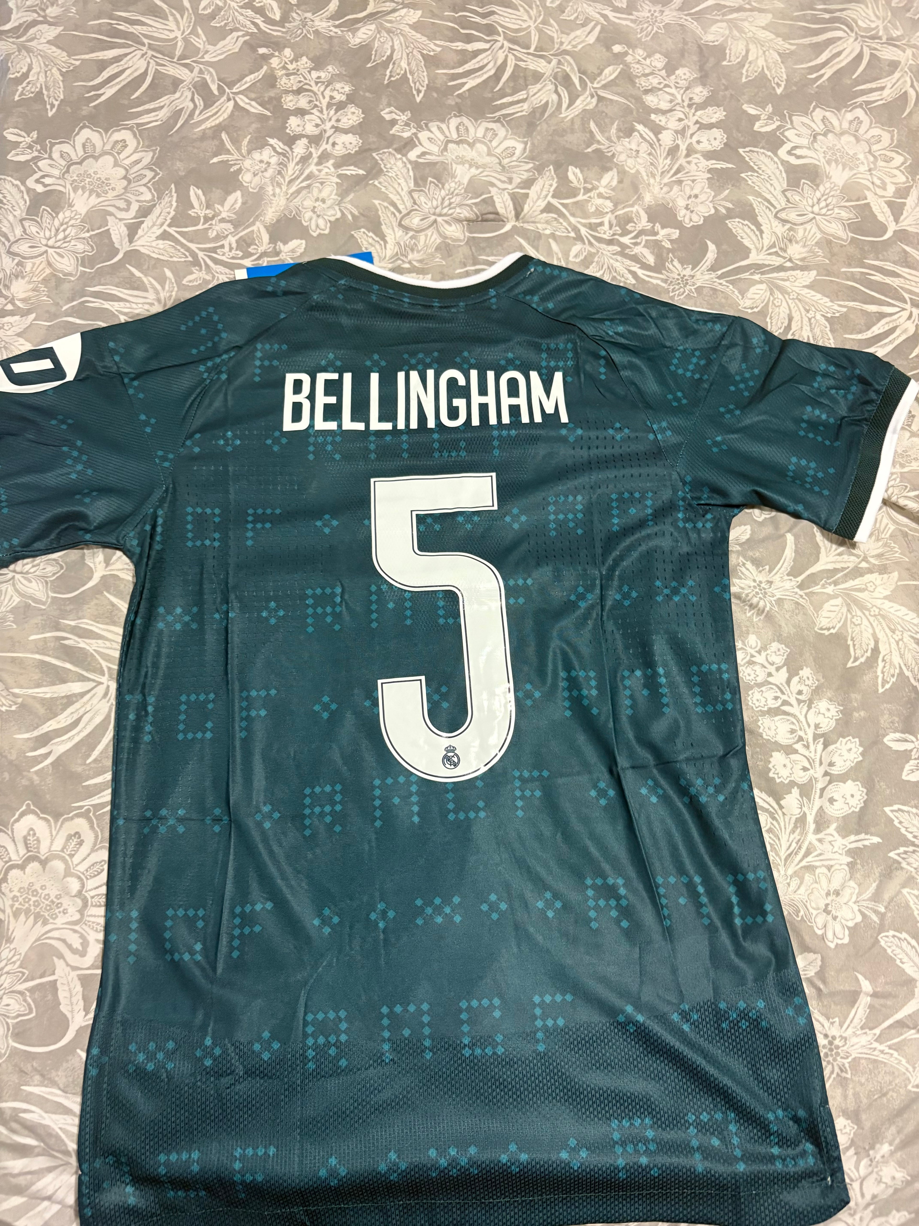 Real Madrid  Green Jersey – Second Unit All sizes available