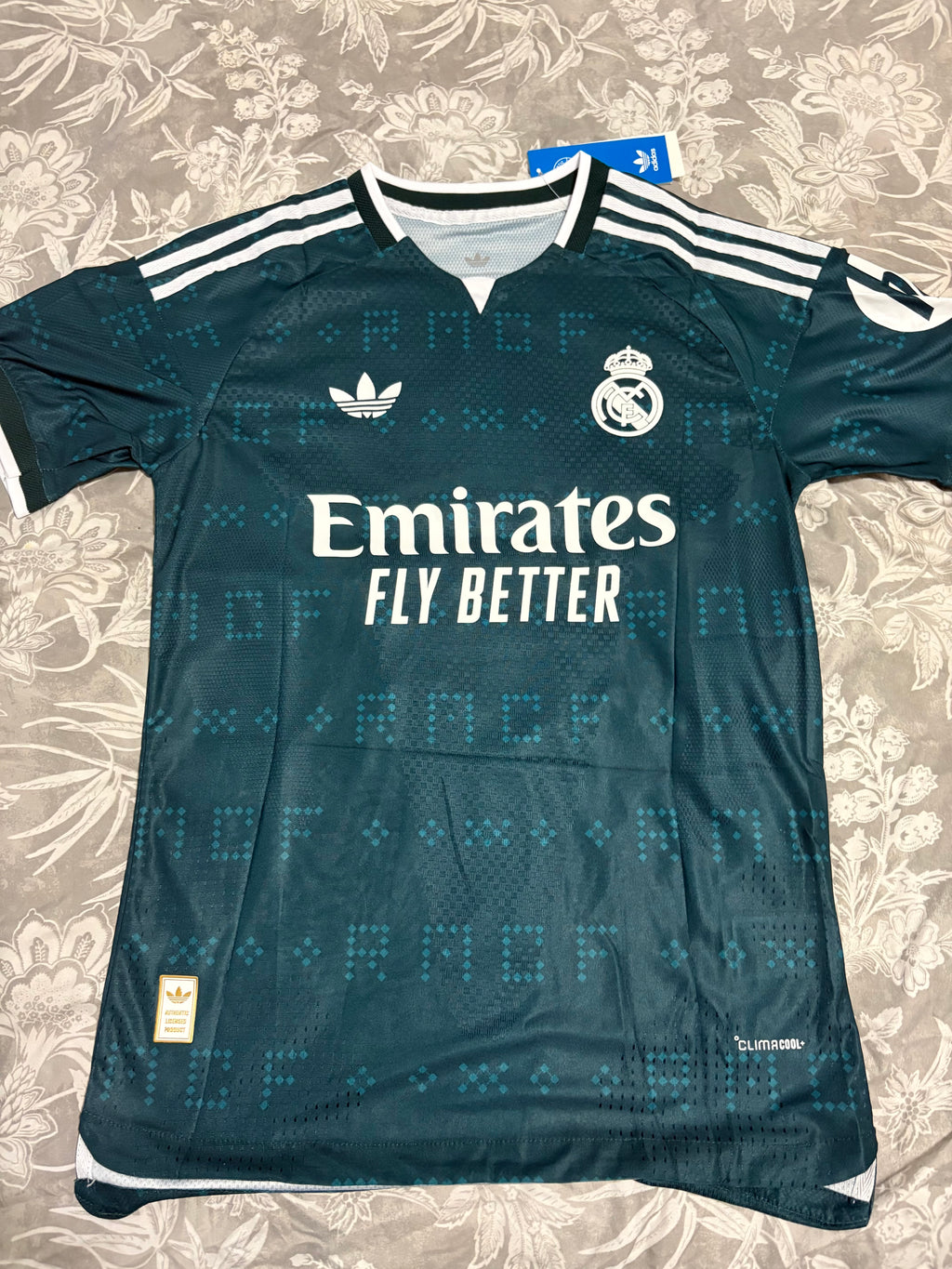Real Madrid  Green Jersey – Second Unit All sizes available