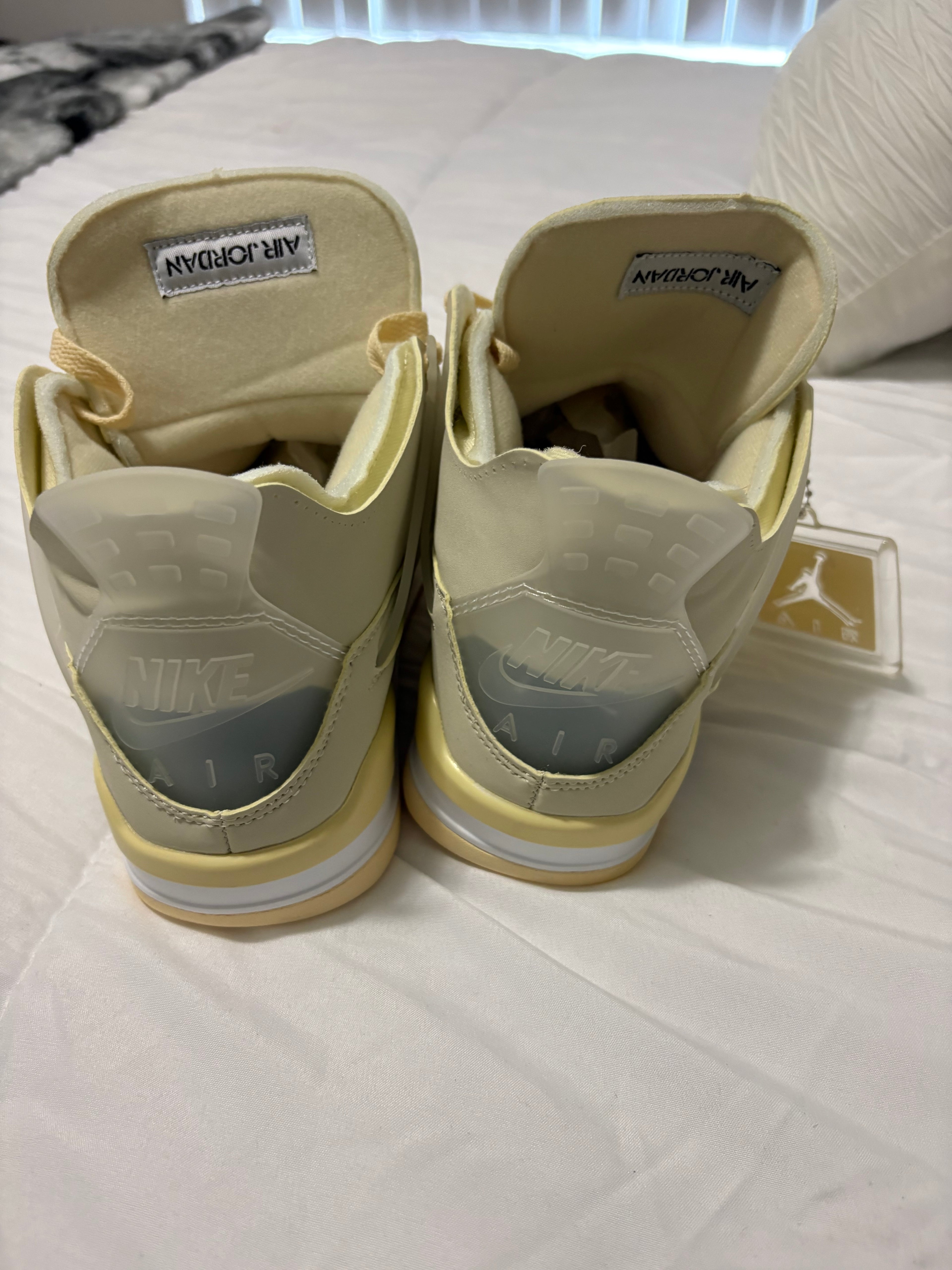 Air Jordan 4 x Off-White "Sail" – Virgil Abloh Collab