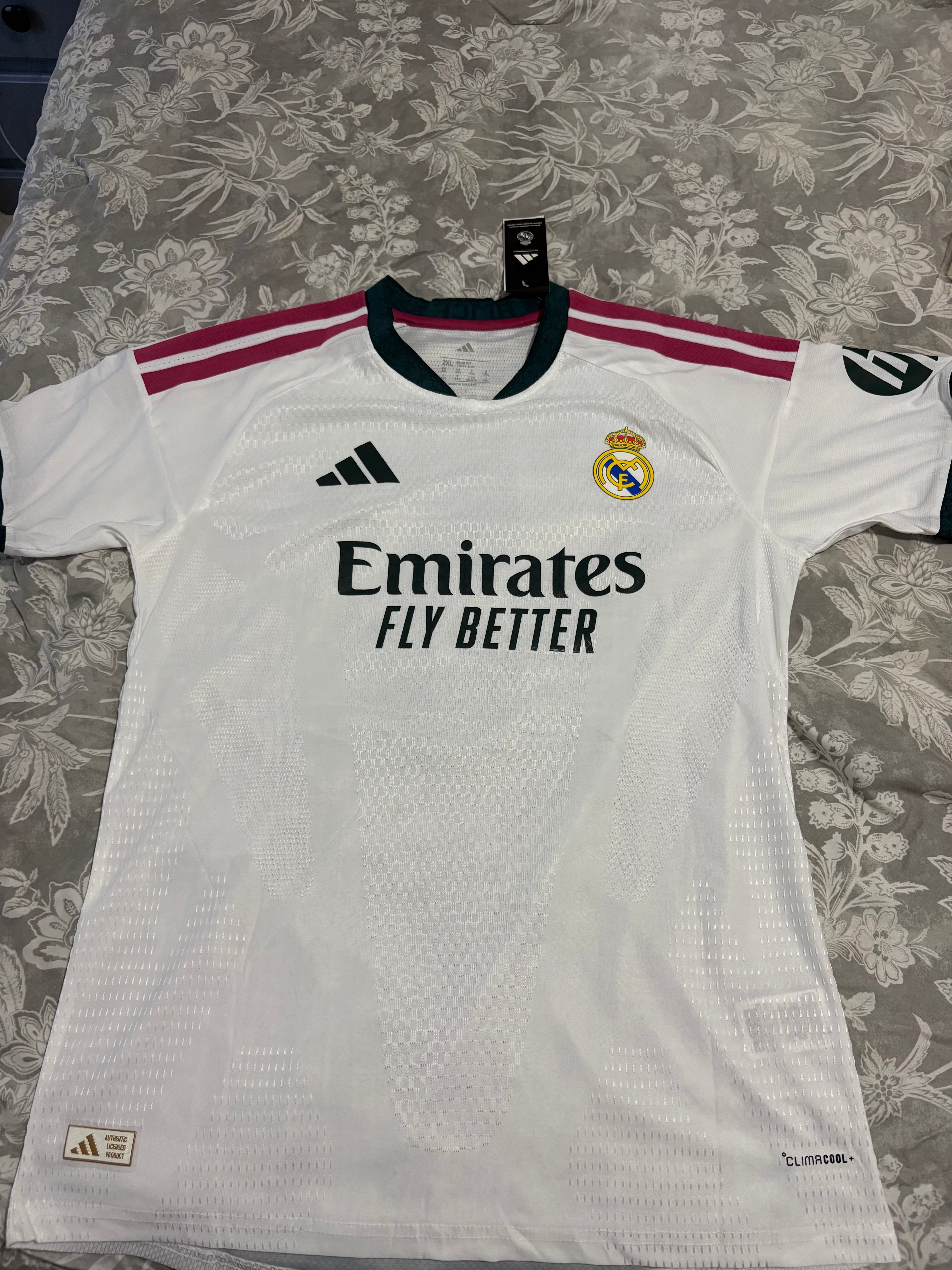 Real Madrid Home Jersey – Blaugrana All sizes available