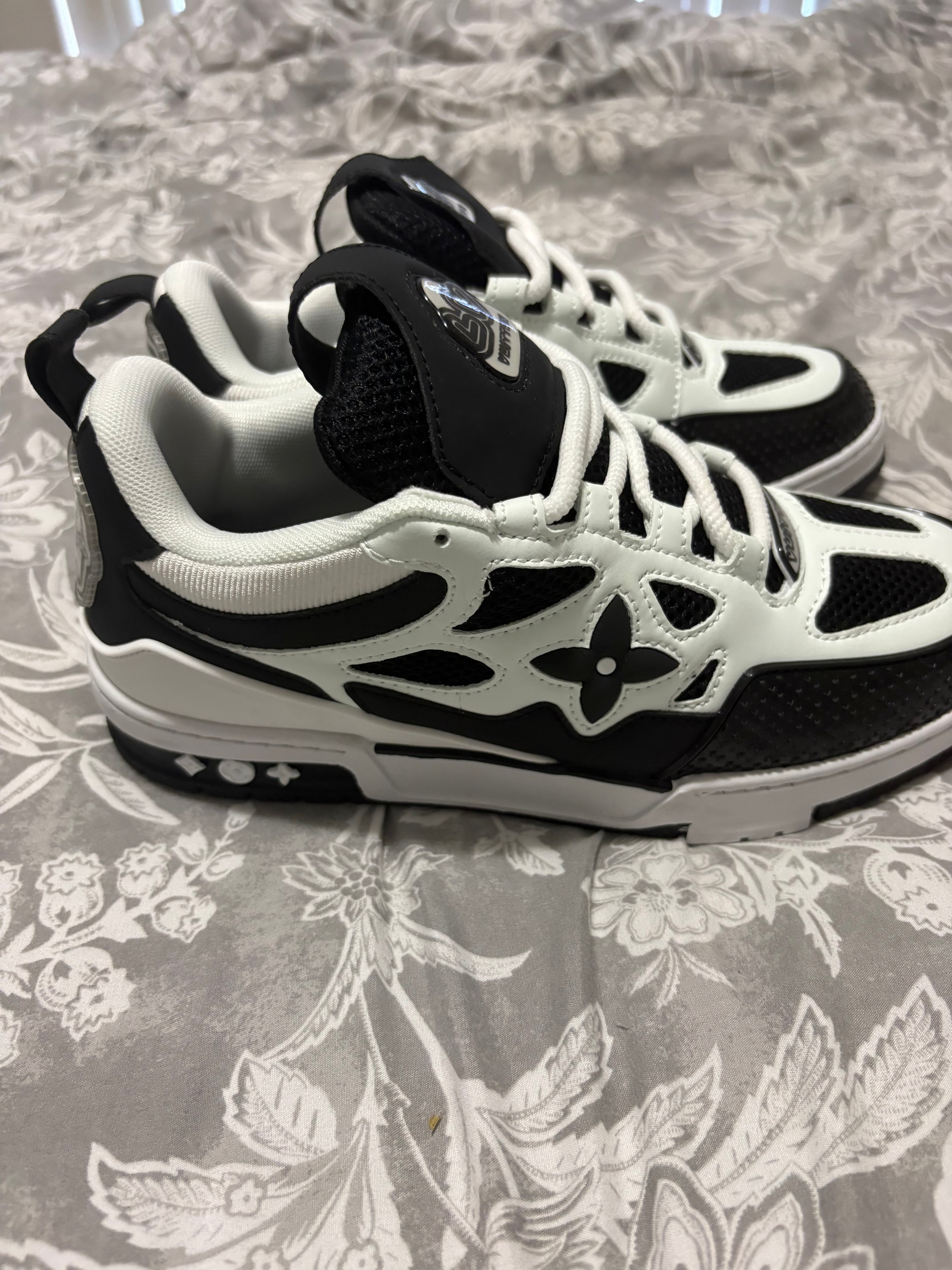 Louis Vuitton Skate Sneaker Black & White – Men's