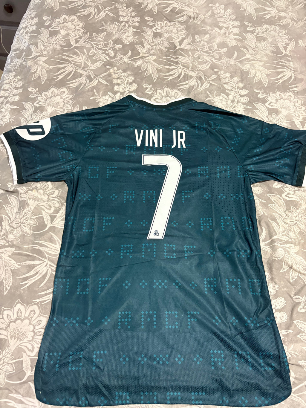 Real Madrid Streetwear Jersey – Dark Green All sizes available