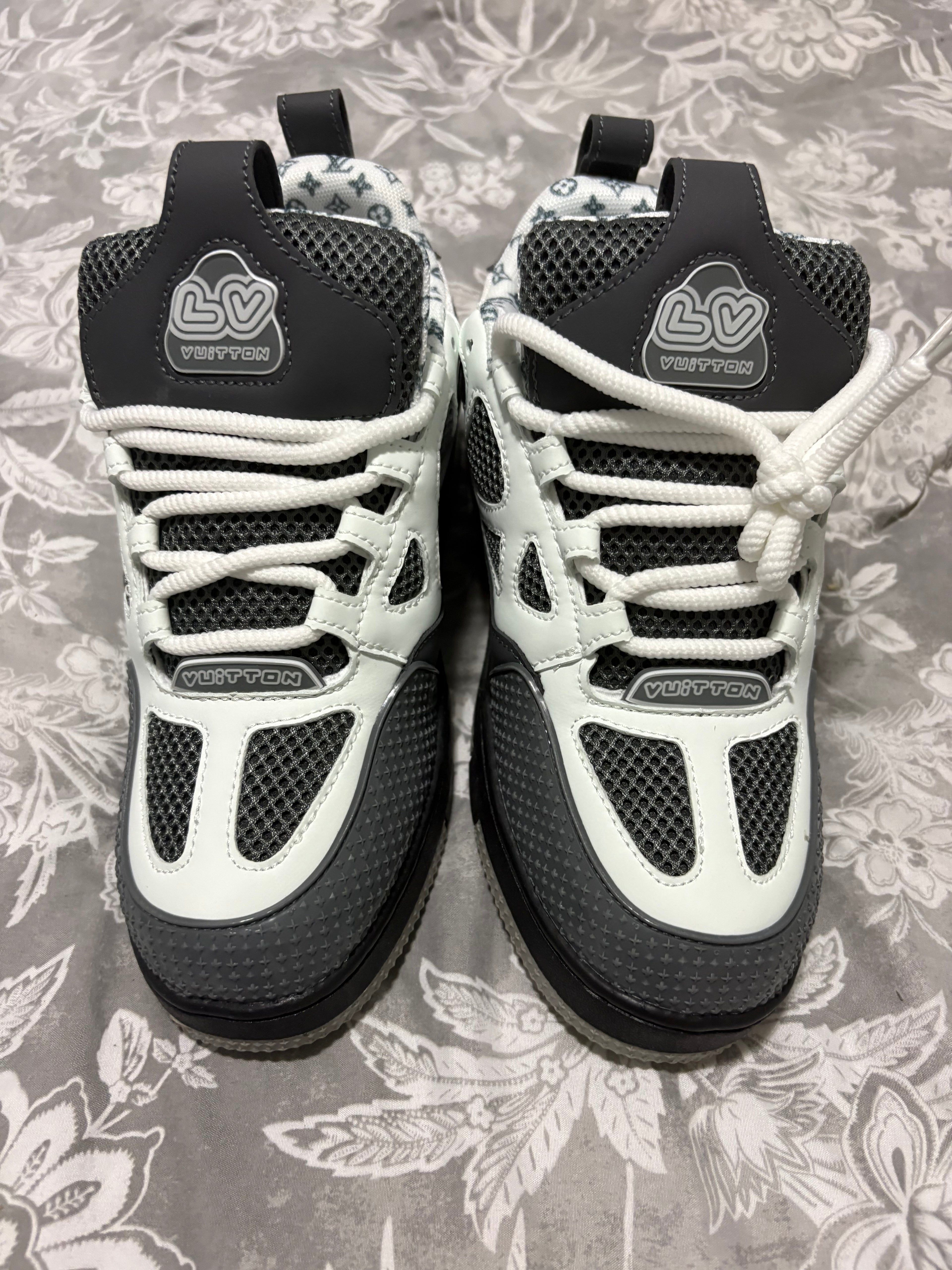 Louis Vuitton Skate Sneaker Grey & White – Men's