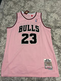 Bulls #23 Michael Jordan Pink Jersey – Hardwood Classics All Sizes available